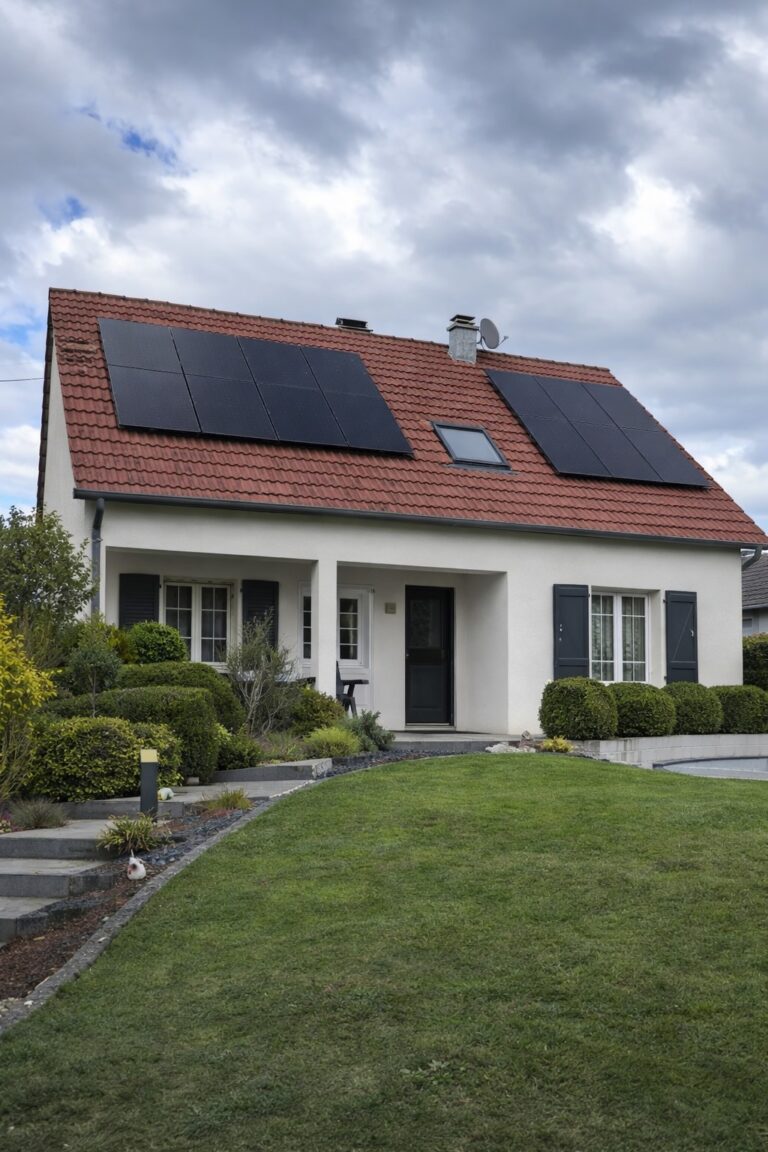 panneaux solaires sur pavillon – réduction de la facture énergétique